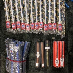 Assorted Karate belts